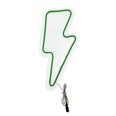 Imagem de Painel Luminoso Letreiro Criativo RAIO - Neon LED Verde