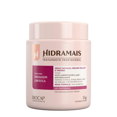 Imagem de Creme de Massagem Hidramais Profissional Drenagem linfática - 1kg