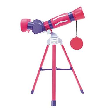 Imagem de Educational Insights GeoSafari Jr. My First Telescope (Pink), STEM Toy for Kids, Telescope for Kids, Ages 4+