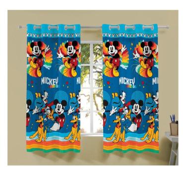 Imagem de Cortina Quarto Infantil Mickey 150x180cm Lepper