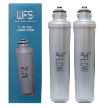 Imagem de Kit 2 Filtro Refil Purificador Compatível Eletrolux Pappca50