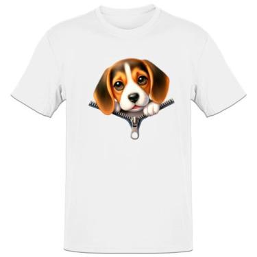 Imagem de Camiseta Unissex Beagle No Ziper - Alearts