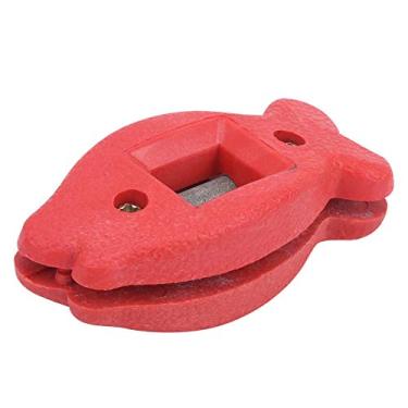 Imagem de Patins de Gelo Lâmina Moedor Patins de Gelo Lâmina Moedor de Pedra, Patins de Gelo Lâmina Ferramenta de Moagem Patinação No Gelo (Vermelho)