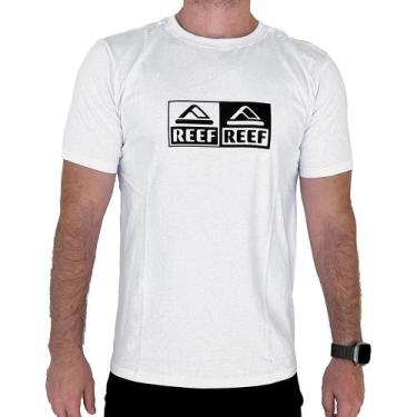 Imagem de Camiseta Reef Básica Estampada 05 Sm24 Masculina Branco
