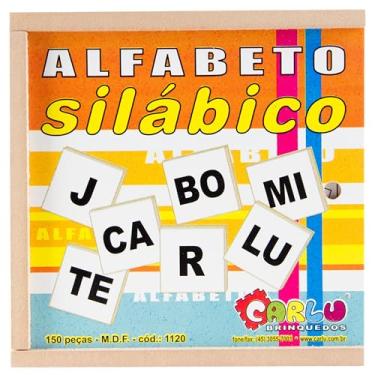 Imagem de Carlu Brinquedos - Jogo Educativo, 4+ Anos, 150 Peças, Color Multicolorido, 1120