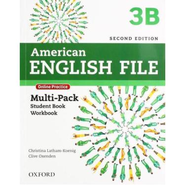 Imagem de Livro American  English File 3B Multipk - 02Ed - Oxford