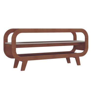 Imagem de Rack Retrô para TVs de 60` Anahy Cinamomo Off White  