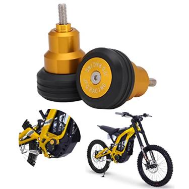 Imagem de JFG RACING Sur Ron Sliders de quadro, barra de colisão de motocicleta CNC para Surron Light Bee X/S/LBX Talaria Sting R MX4 MX3 Talaria XXX X3 Segway X260 X160 Electric Dirt Bike EBike Gold