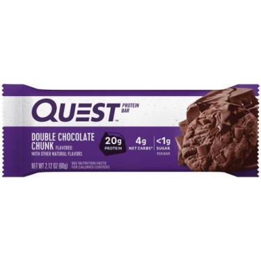 Imagem de Quest Protein Bar 60G - Double Chocolate Chunk