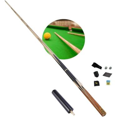 Imagem de Taco de sinuca, bastões de sinuca profissionais, ótimo peso e controle, madeira de cera, bastões de tacos de sinuca para jogos de bar e esportes, peças e acessórios de mesa de bilhar (cor A)