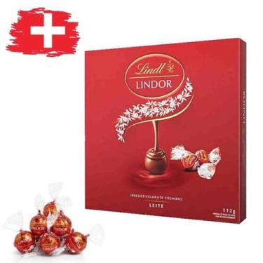 Imagem de Chocolate Lindor Ao Leite Lindt 112G (2 Unidades)