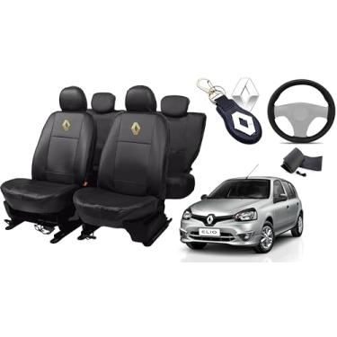 Imagem de Capa de couro para o banco clio 2012-2018 proteção impermeável