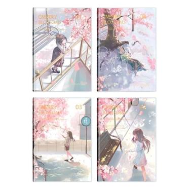 Imagem de Joucien Caderno com manga de borracha, caderno espesso pequeno e fresco para uso no escritório meninas B5 (72 fotos)