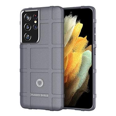 Imagem de LABILUS Capa para S21 Ultra 5G, (Série Rugged Shield) Capa protetora tática tática de TPU grossa sólida compatível com Galaxy S21 Ultra (6,8 polegadas) - cinza concreto