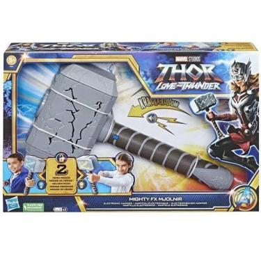 Imagem de Martelo Eletronico Thor De Thor Love E Thunder Hasbro F3359