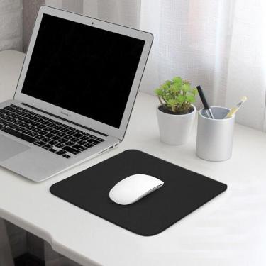 Imagem de Mouse pad deskpad 20x20  escritorio com apoio copo - GENERTOY