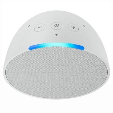 Imagem de Caixa Som Portátil Echo Pop 2023 Smart Speaker Branca - Global-Amazon