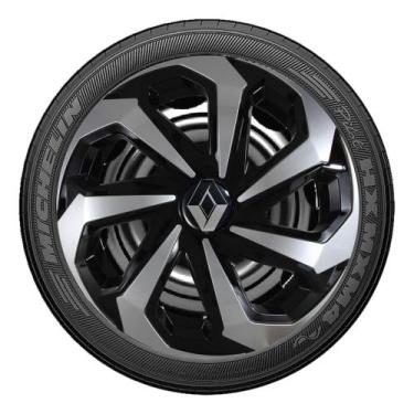 Imagem de 4 Carlotas Aro 15 Spider Sandero Logan 2014 15 2016 17 2018 - Elitte M