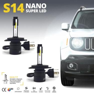 Imagem de Par Lâmpadas H4 Farol Alto Baixo Suzuki SX4 2008 2009 2010 2011 2012 2