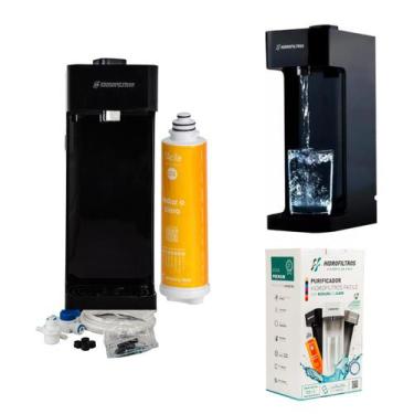 Imagem de Kit Purificador Completo Parede Mesa Filtro Água E Refil - Hidrofiltro
