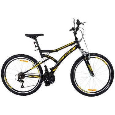 Imagem de Bicicleta Aro 26 Caloi Andes Freio V-Brake de Aço - 21 Marchas, 26", P