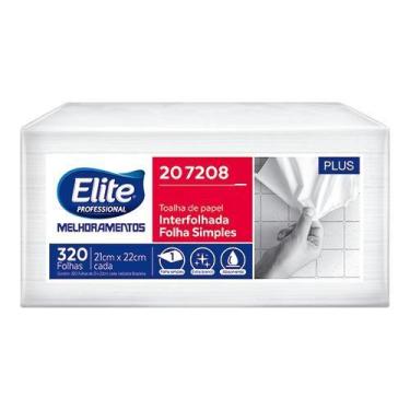 Imagem de Papel toalha interfolhado f.simples elite plus c/ 320 folhas - SOFTYS