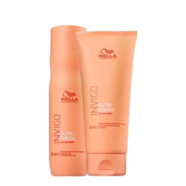 Imagem de Kit Shampoo e Condicionador Enrich - Wella - Wella Professionals
