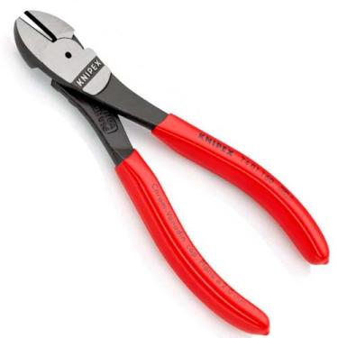 Imagem de Alicate Corte Diagonal 6 Alta Multiplicação Knipex 74 01 160