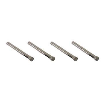 Imagem de Kit 4 brocas diamantadas 5mm furar vidro garrafas serra copo - OMEGA