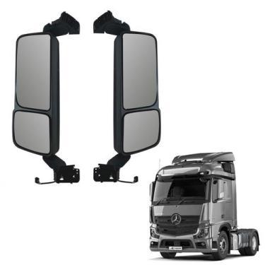 Imagem de Kit Espelhos Actros 2020 2021 2022 2023 Elétrico LD e LE - Bepo