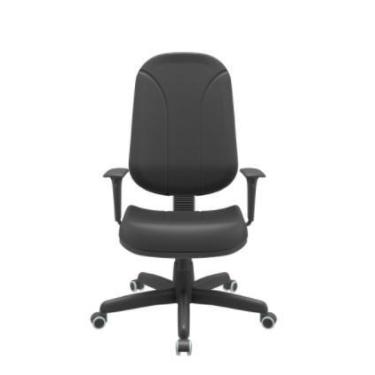 Imagem de Cadeira Presidente Operativa Plaxmetal Mecanismo Relax Braço Regulável