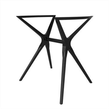 Imagem de Base para Mesa de Cozinha Retangular Baletto Preta (55x66 cm) - I''m I