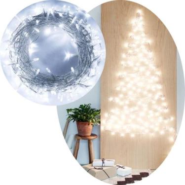 Imagem de Mangueira De Pisca 320 Lâmpadas Led Luzes Branco Natal 3x3m - Genérico