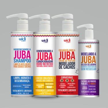 Imagem de Shampoo, Condicionador Encaracolando Geleia Juba Widi Care