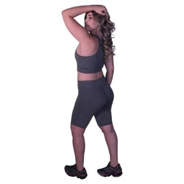 Imagem de Conjunto Fitness Academia Ginástica 1 Top 1 Bermuda Short Longo - Jink