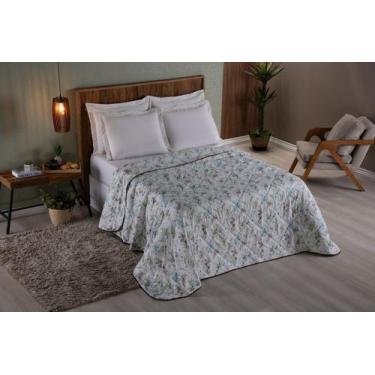 Imagem de Cobertor cama casal queen 400 fios dupla face 100% poliéster micro per