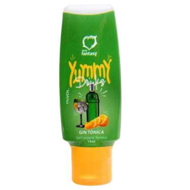 Imagem de Yummy Drinks Gel Comestível 15Ml Sexy Fantasy, GIN TÔNICA