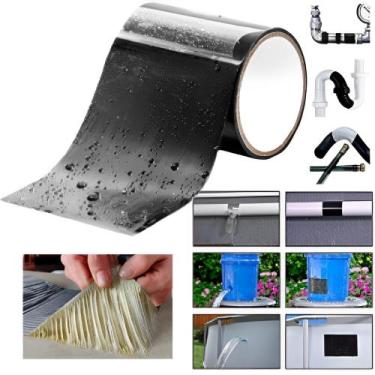 Imagem de Super Fita Adesiva Repara Cano Piscinas Vazamentos Cola Tudo Veda Cano