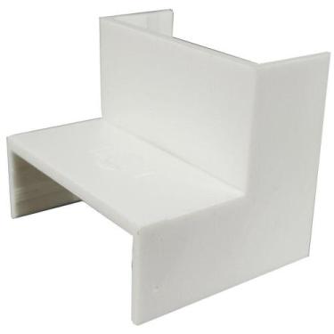 Imagem de Acabamento para Canaleta Cotovelo Interno 40X16 Branco - ILUMI 62020
