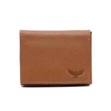Imagem de Carteira masculina em couro soft plume tofanin, Marron