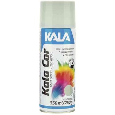 Imagem de Tinta Spray Uso Geral Branco Fosco 350 ml KALA