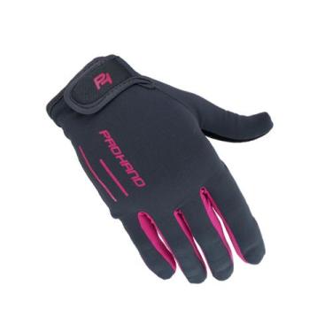 Imagem de Luva Ciclista Fechada Speed XD Bike Bicicleta Pro Hand, Cinza, Rosa, P