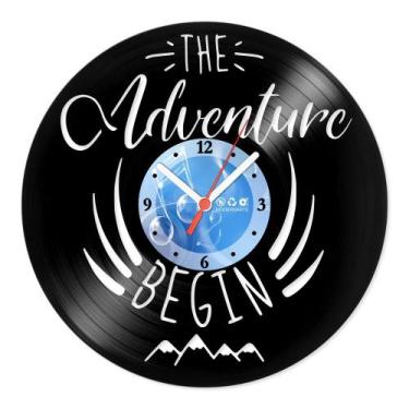 Imagem de Relógio De Parede Disco Vinil Diversos - The Adventure Begin - VDI-058