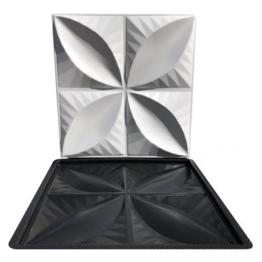 Imagem de Forma 3D Gesso e Cimento ABS - Campestre 50x50 - Xmoldes Formas 3D