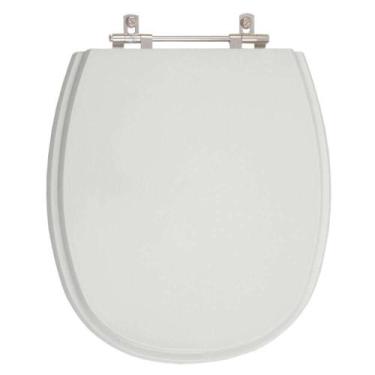 Imagem de Assento Sanitário Laqueado Loren One Cinza Claro para vaso Lorenzetti 