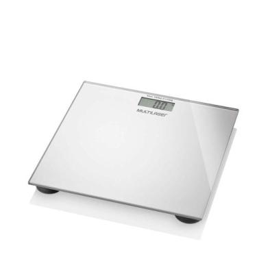 Imagem de Balança Digital Até 180Kg Display Lcd Prata Hc021 Serene - Multilaser