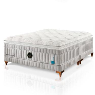Imagem de Colchão POCKET GEL PLUS - LATEX com cobre e MOLAS BASE FIRME - Latex F