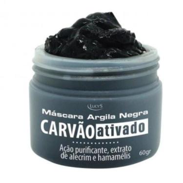 Imagem de Máscara argila negra  carvao ativado - BOTICA BRASIL LUCYS