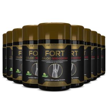 Imagem de 10x vitamina calcio + d3 pronta para revenda preço atacado - HF SUPLEM