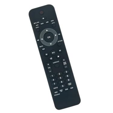Imagem de PERFASCIN Controle remoto infravermelho substituto para Philips HTS3220 HTS3220/12 HTS5110/12 HTS6515 Home Theater